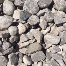 4” to  8” Rip<br>Larger crushed stone.  Used for drainage purposes to help protect from water erosion.